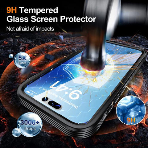 iPhone 17 Pro Max Life Waterproof MagSafe Magnetic Three-proof Phone Case