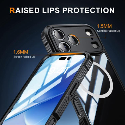 iPhone 17 Pro Max Life Waterproof MagSafe Magnetic Three-proof Phone Case