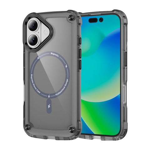 iPhone 17 Skin-feel TPU PC magnetic ring phone case