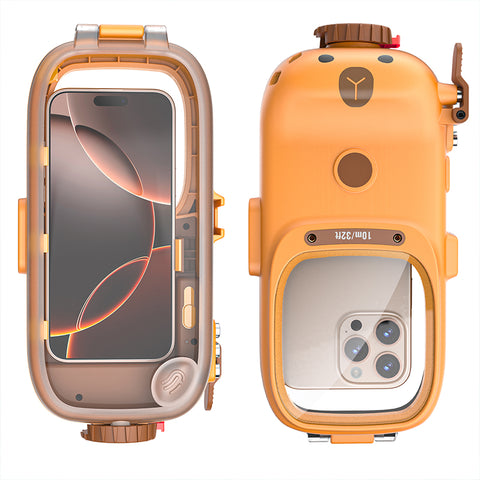 Capibara diving waterproof Phone Case
