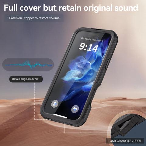 DUP IP68 Waterproof Case for iPhone 16 Pro Max