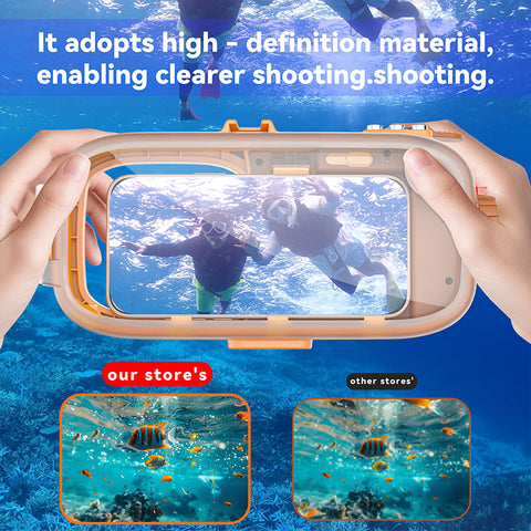 Capibara diving waterproof Phone Case
