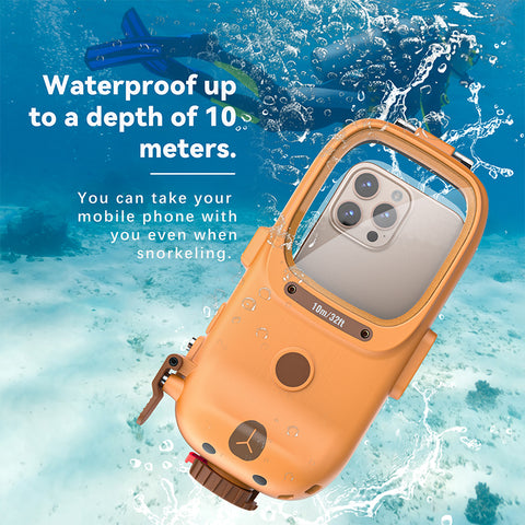 Capibara diving waterproof Phone Case