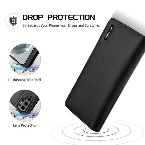 Samsung Galaxy S25 Ultra Leather Wallet Stand Flip Phone Cover