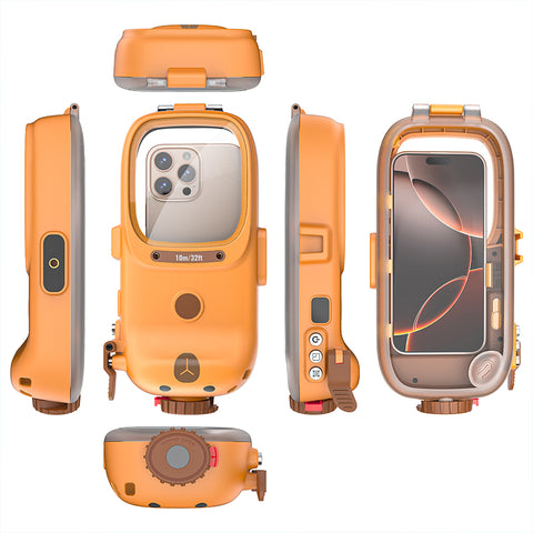 Capibara diving waterproof Phone Case