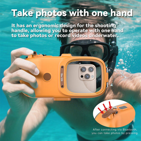 Capibara diving waterproof Phone Case