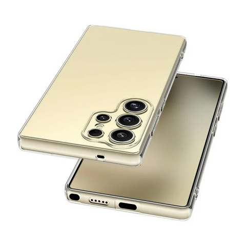 Samsung Galaxy S25 Ultra Case Ultra-Thin Flexible TPU Clear Phone Cover