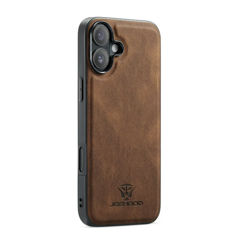 Detachable Magnetic Card Holder Leather TPU Phone Cover