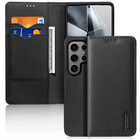 Samsung Galaxy S25 Ultra Leather Wallet Stand Flip Phone Cover
