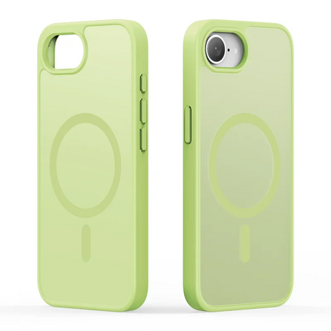 iPhone 16E MagSafe Matte Case PC TPU Phone Cover Case