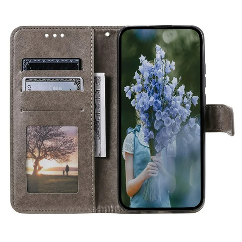 Samsung Galaxy S25 Ultra Imprinted Totem PU Leather Wallet Stand Phone Cover