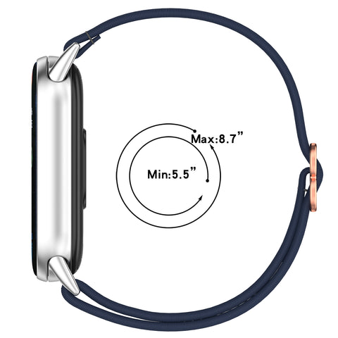Nylon knit strap For Xiaomi band 9 8 NFC strap Elastic watch band For Xiaomi smart band 9 8 strap cover accessories
