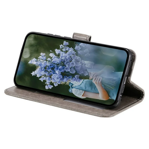 Samsung Galaxy S25 Ultra Imprinted Totem PU Leather Wallet Stand Phone Cover