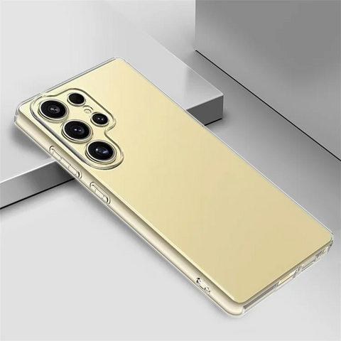 Samsung Galaxy S25 Ultra Case Ultra-Thin Flexible TPU Clear Phone Cover