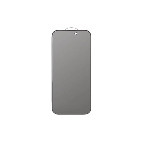 Privacy tempered glass screen