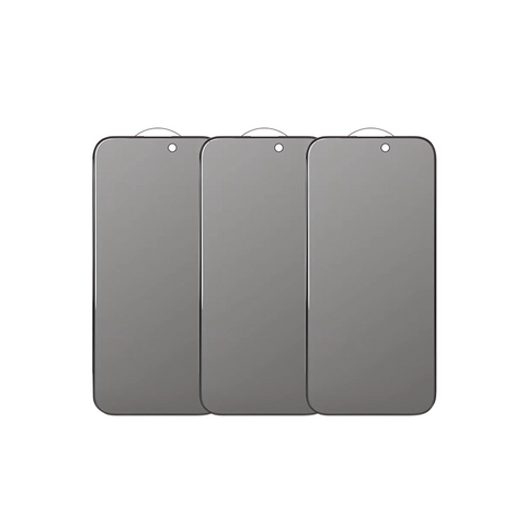 Privacy tempered glass screen