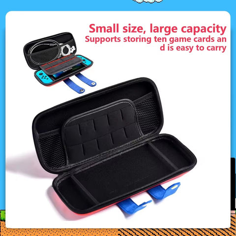 Nintendo Switch 2 2025 EVA Hard Slim Travel Storage Protective Carrying Shell Waterproof Accessories Bag