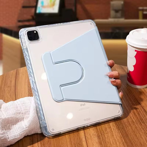720° rotating 9.7/10.2/11-inch iPadpro air5 with pen slot tablet case