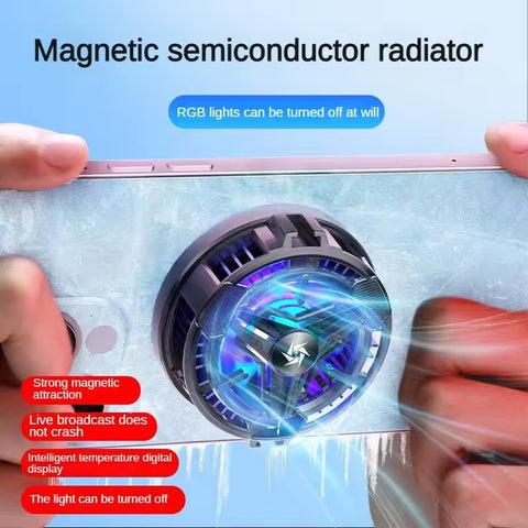SL10 New Semiconductor Mobile Phone Cooler Gaming Cooler Tablet Mobile Phone Radiator Fan