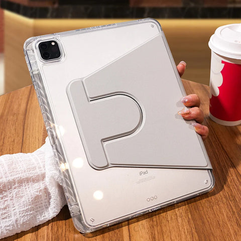 720° rotating 9.7/10.2/11-inch iPadpro air5 with pen slot tablet case
