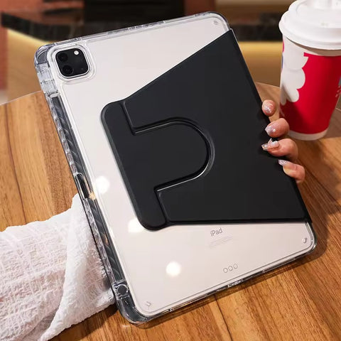 720° rotating 9.7/10.2/11-inch iPadpro air5 with pen slot tablet case
