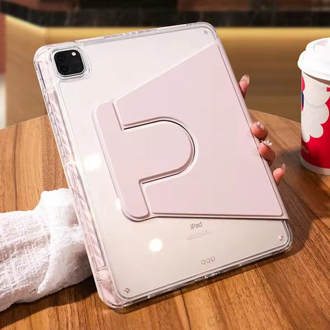 720° rotating 9.7/10.2/11-inch iPadpro air5 with pen slot tablet case