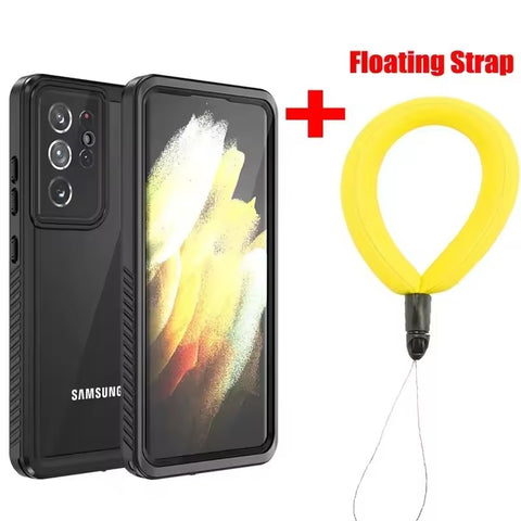 Samsung S25Edge S25 S24 Ultra S23 Plus S21 S20 FE Anti-scratch Swim Dustproof IP68 Waterproof Phone Case Diving