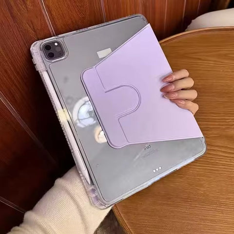 720° rotating 9.7/10.2/11-inch iPadpro air5 with pen slot tablet case