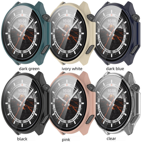 OPPO Watch X2/X OnePlus Watch 3/2 Hard Glass Screen Smartwatch Case