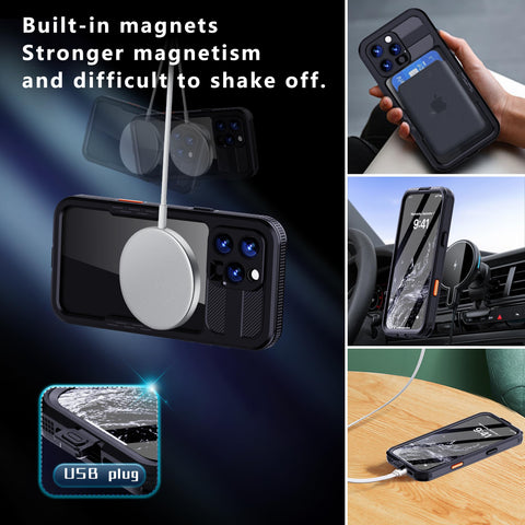 iPhone 16 pro max waterproof phone case