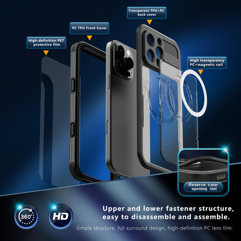 iPhone 16 pro max waterproof phone case