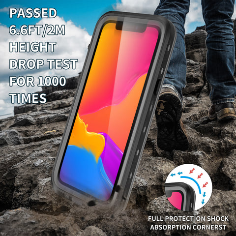 ip68 waterproof phone case for iphone 13 14 15 16 pro max