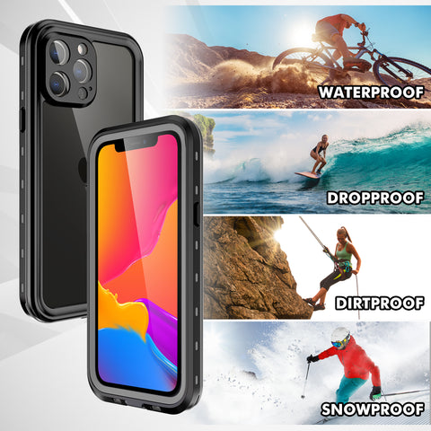 ip68 waterproof phone case for iphone 13 14 15 16 pro max